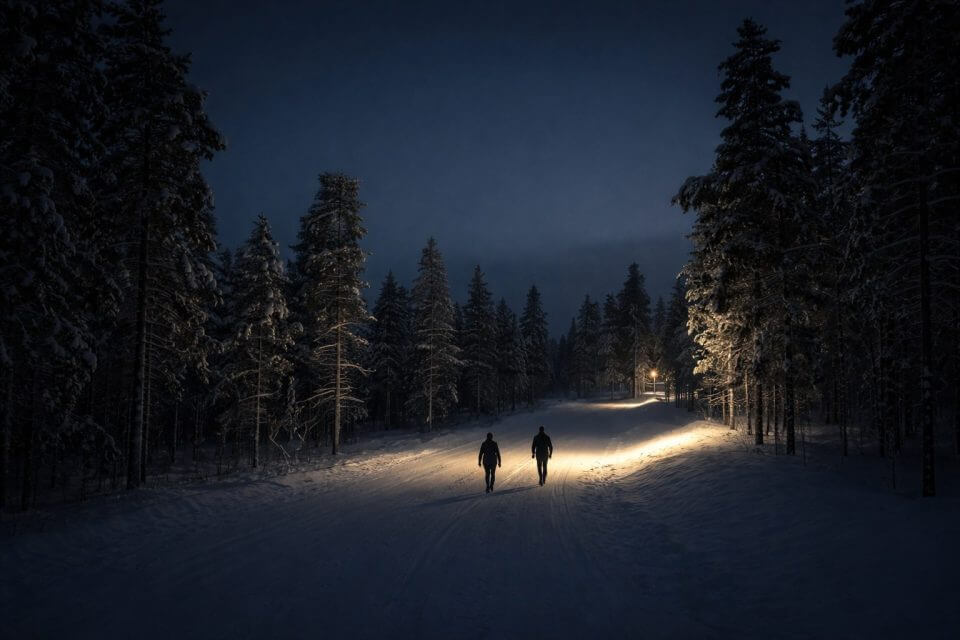 Tero Kuparinen. Ivalon taivaan alla singlen kansikuva